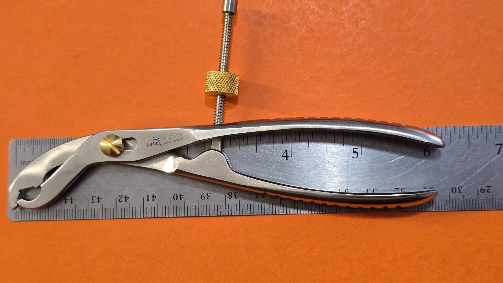 Turtle Surgical Bone Holding Clamp Forceps 6" with Speed Lock