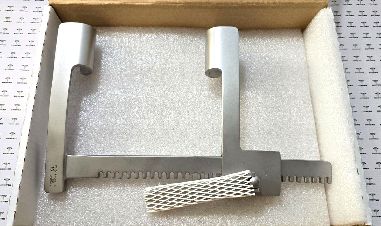 V.Mueller Surgical COOLEY Sternotomy Retractor Adult 9.5" Spread