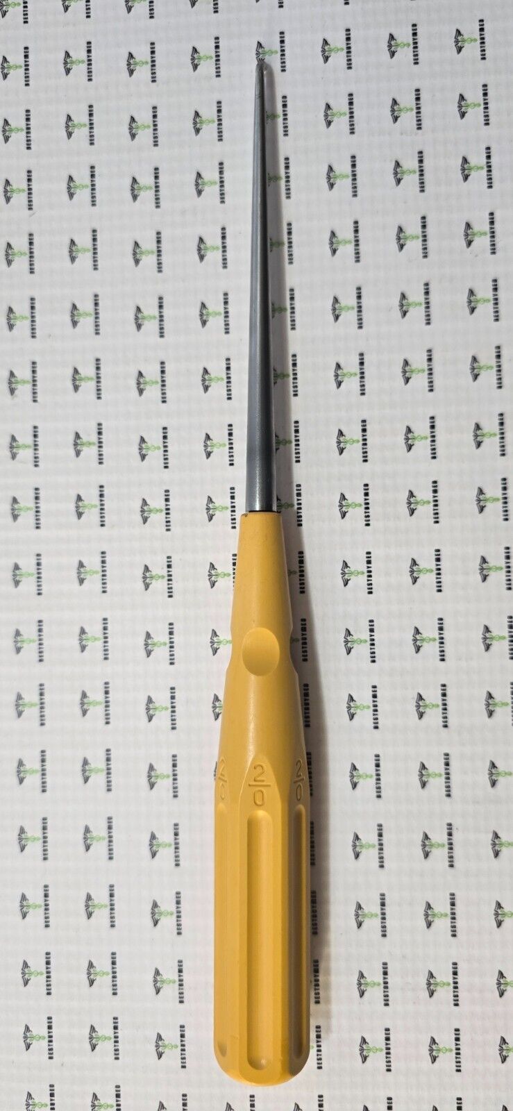 V.Mueller / U-0166 Orthopedic Neuro/Spine Curette Oval Cup 10" Size #00 Angled