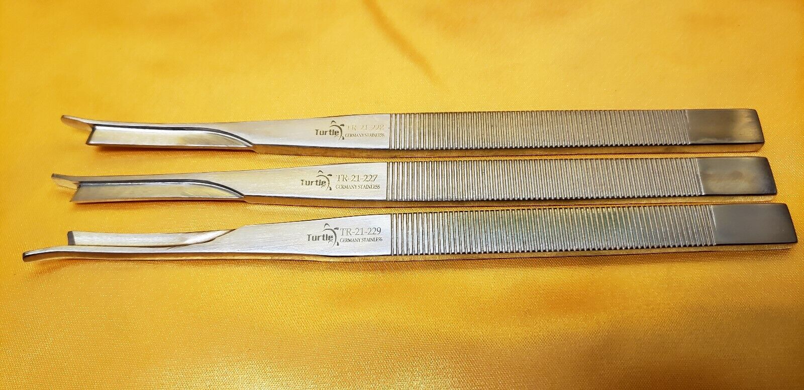 SILVER Osteotome 7"Single Guard,Straight,Right,Curved Plastic Surgery Instrument