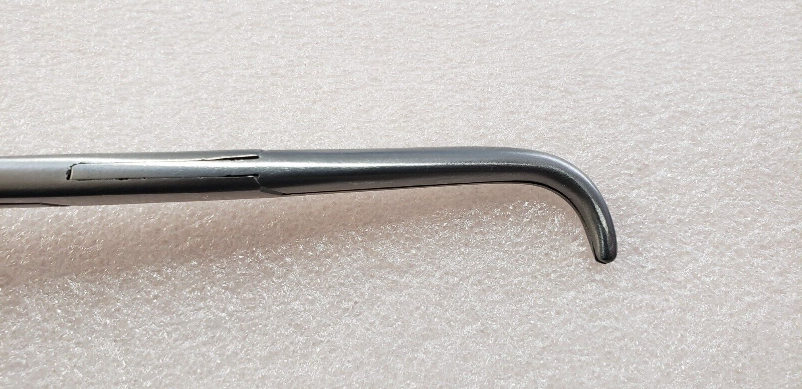 Premium Surgical LAHEY Gall duct Forceps 9" Longitudinal Serration Curved