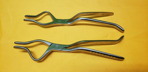 Karl Schumacher Surgical Disimpaction Forceps 8 3/4" Child Set of 2 Right Left
