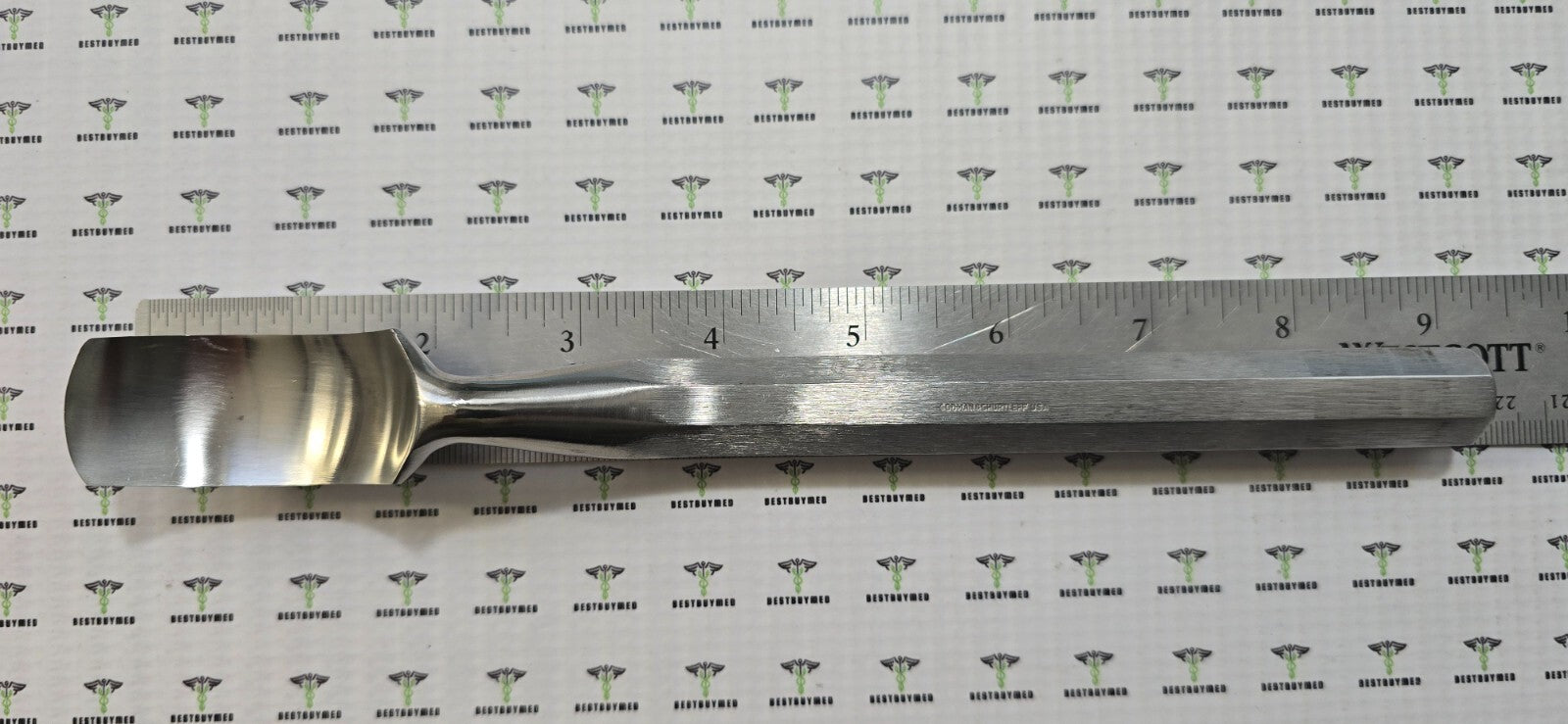 Codman Surgical Orthopedic Acetabular Gouge 9" Full Curved