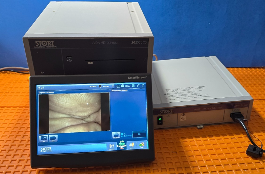 Karl Storz tricam 20221140 Camera, Processor 20222120, AIDA HD Connect 20205520