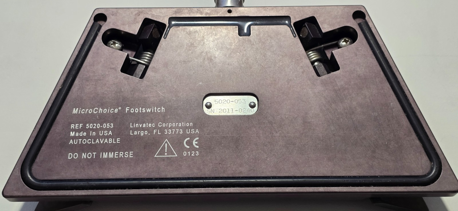 CONMED Linvatec D4000 Driver With MC9840 Handpiece & Foot Switch.