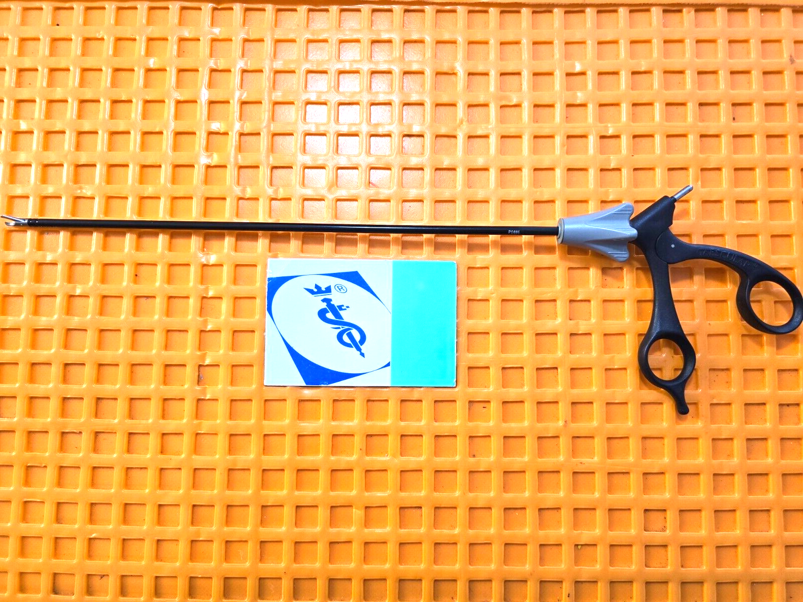 Aesculap Surgical Monopolar HOOK Scissor 5mm x 33cm Rotating Shaft