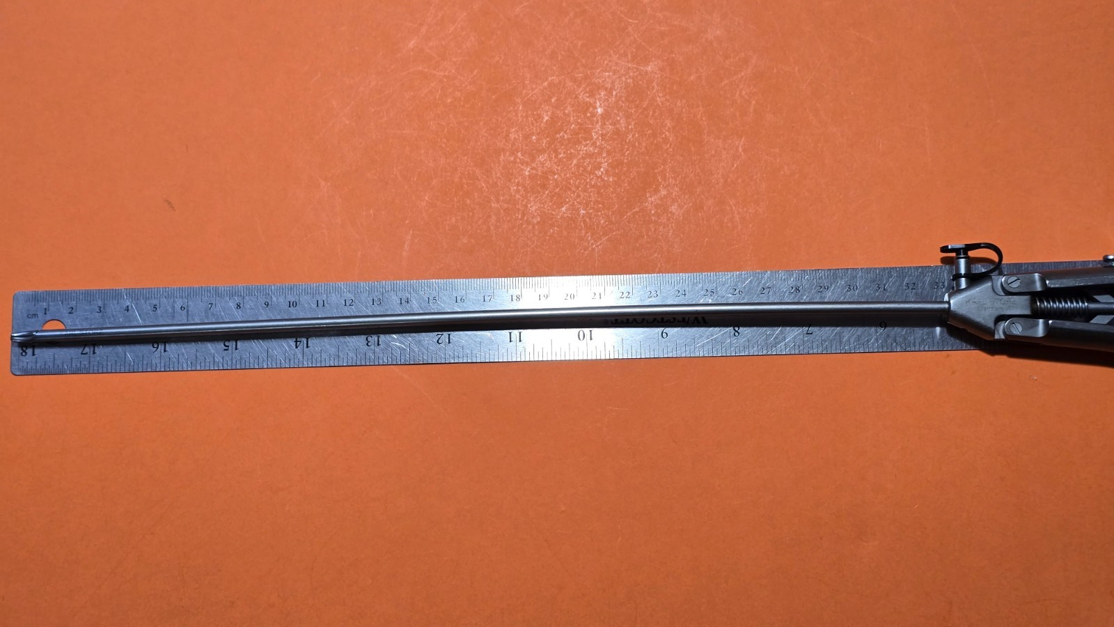 Karl Storz 26173KL  Laparoscopic Macro Needle Holder 5mmx33 cm with Lock
