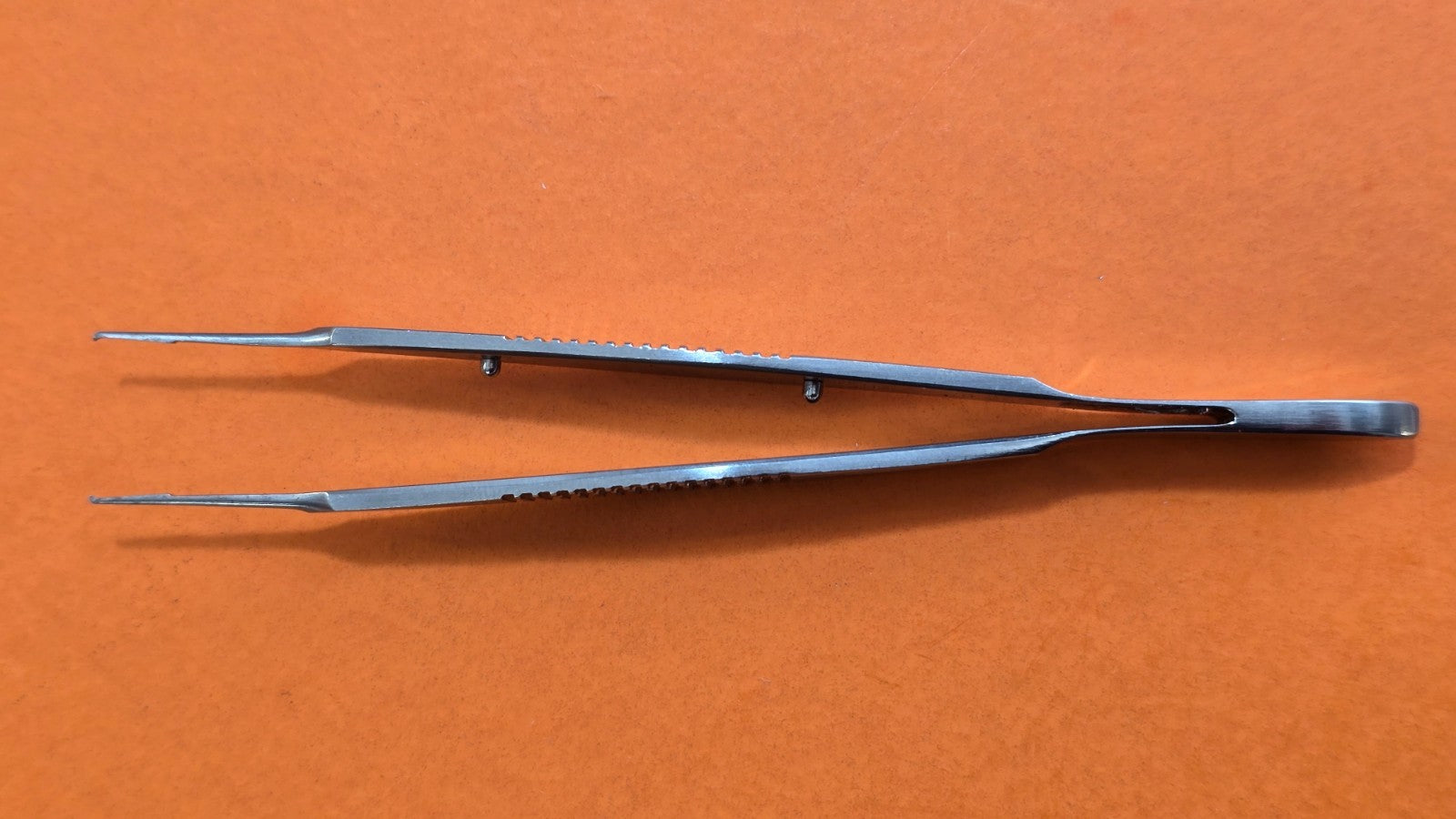 Jarit 355-161 Surgical Castroviejo Suture Tying Forceps 0.5mm teeth