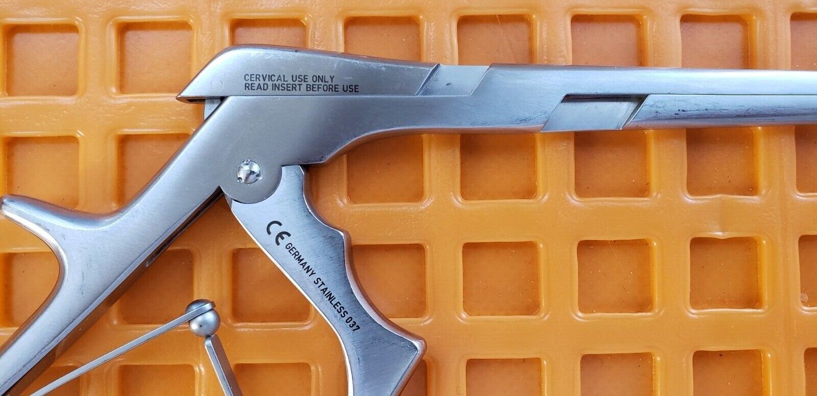 Codman 53-1517 Surgical Kerrison Rongeur 7" x 90 Degree 3mm down Bite