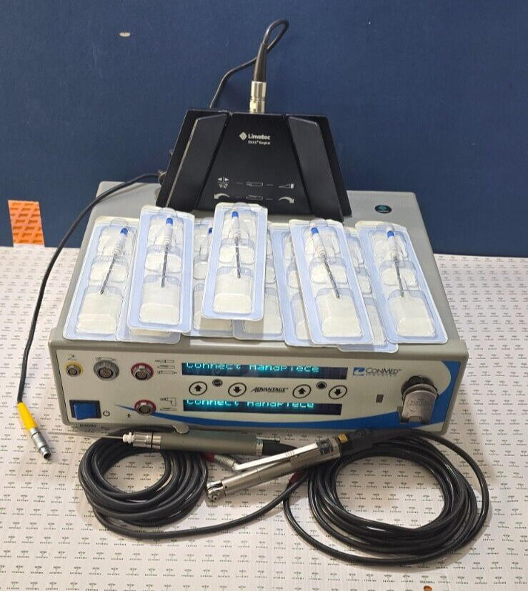 Conmed Linvatec D3000 Drive System With Foot switch & 2 Hand Pieces