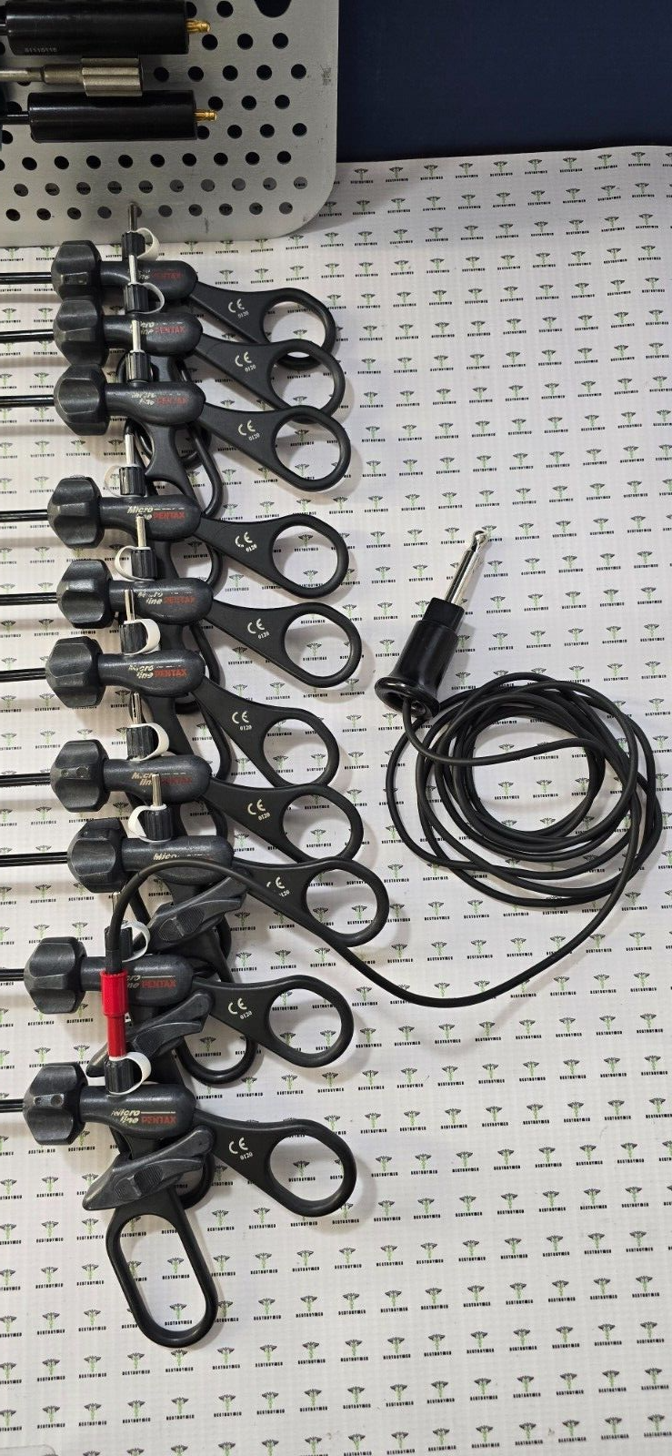 Stryker/Microline Laparoscopic 5mm x 30cm Monopolar Instruments Set of 18-Pieces