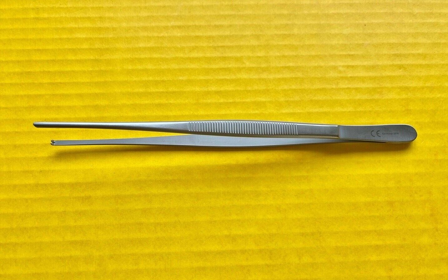 Codman Surgical Tissue Forceps, 1 x 2 Teeth, 8" REF: 30-4155