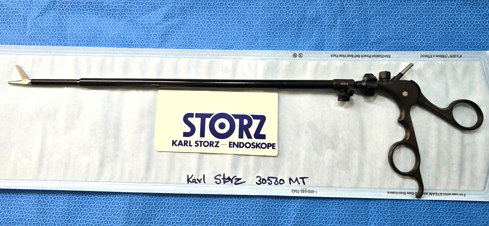 Karl Storz Laparoscopic Monopolar Scissors 10mm x 34cm Straight Serrated Blades