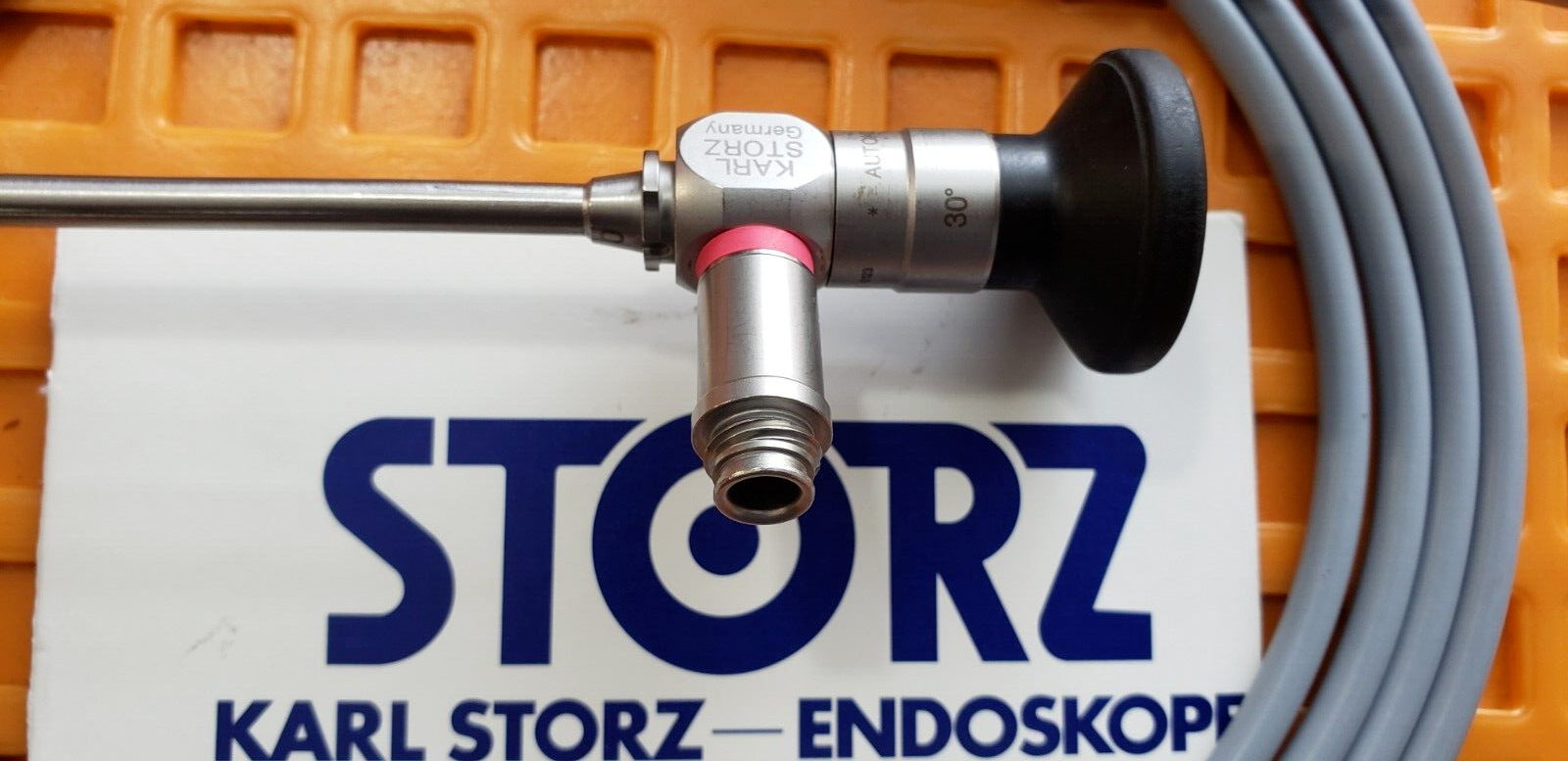 Karl Storz 5mm x 30 Degree Telescope 30cm Autoclave With 495NA Fiber Cable
