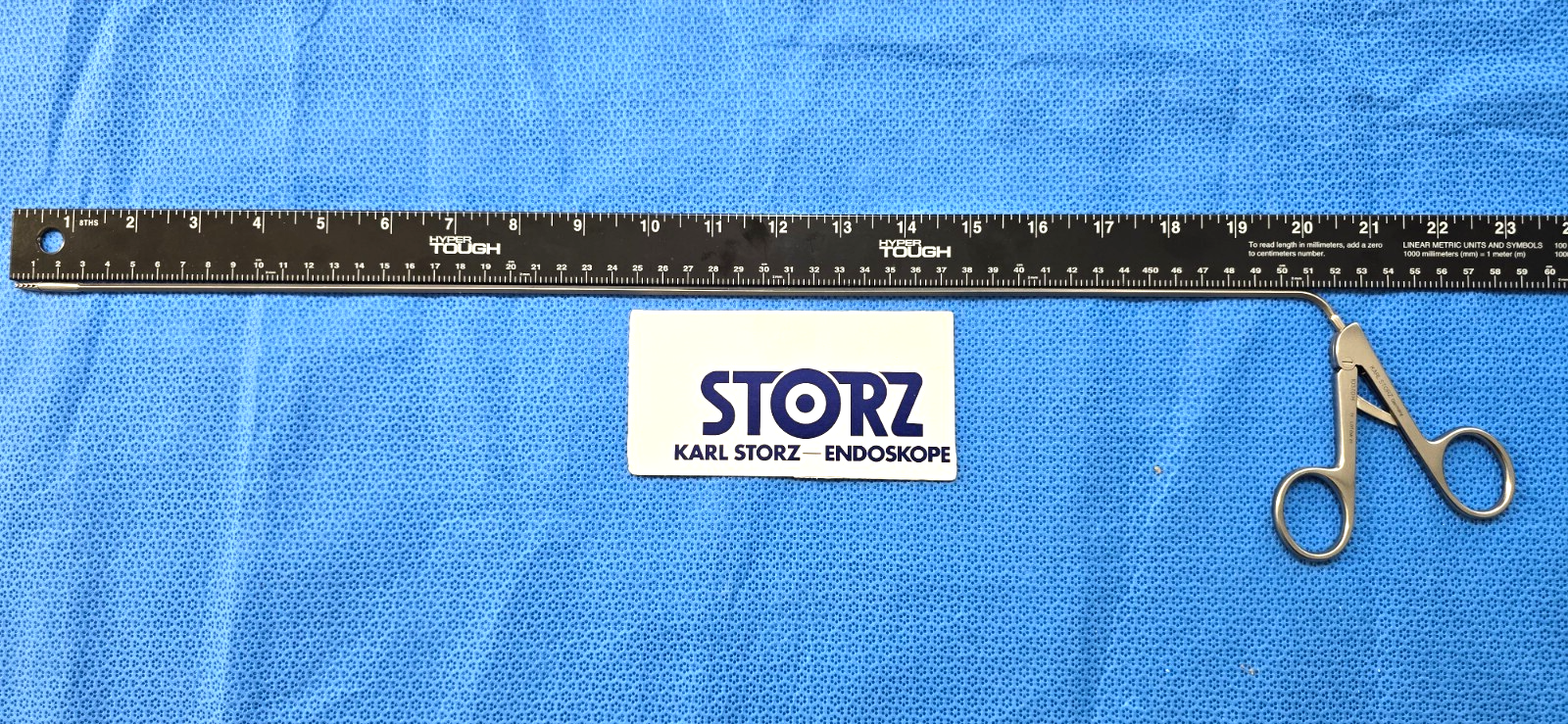 Karl Storz Surgical Alligator Grasping Forceps 2.5mm x 50cm serrated Jaws
