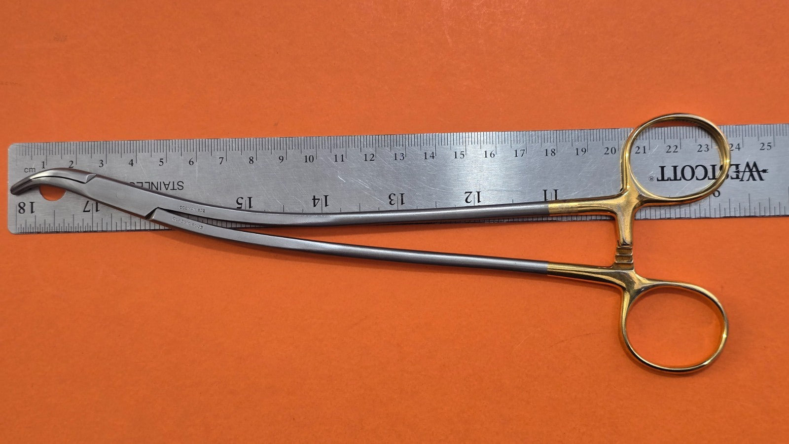 Codman 36-4015 Surgical TC Stratte Needle Holder 24cm