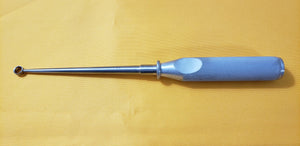 K-Medic KM 49-452 Surgical Orthopedic Cone Ring Curette 9" Straight #2