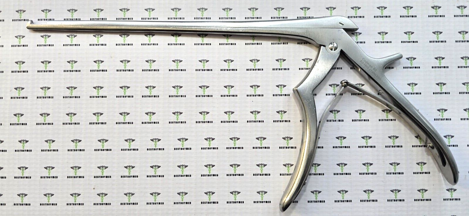 Codman 53-1415 Surgical Kerrison Rongeur 8" x 90 Degree 3mm Up Bite