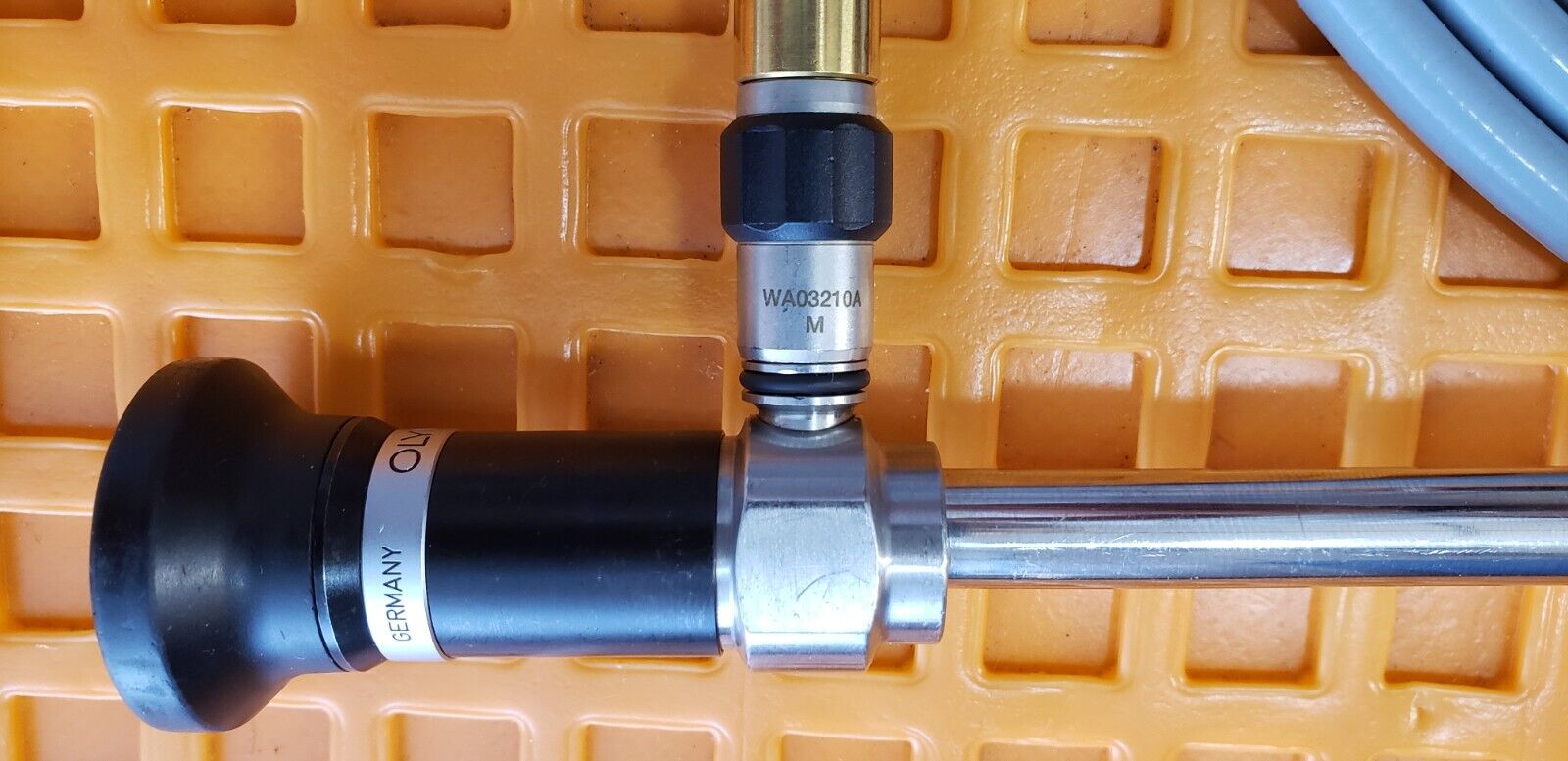 OLYMPUS A5255 Telescope 10mm x 30° Autoclavable with WA03210A Fiber Optic Cable