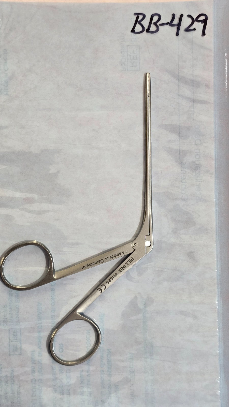 Pilling Surgical House Alligator Forceps 3.25" Serrated Jaws Ref: 411525