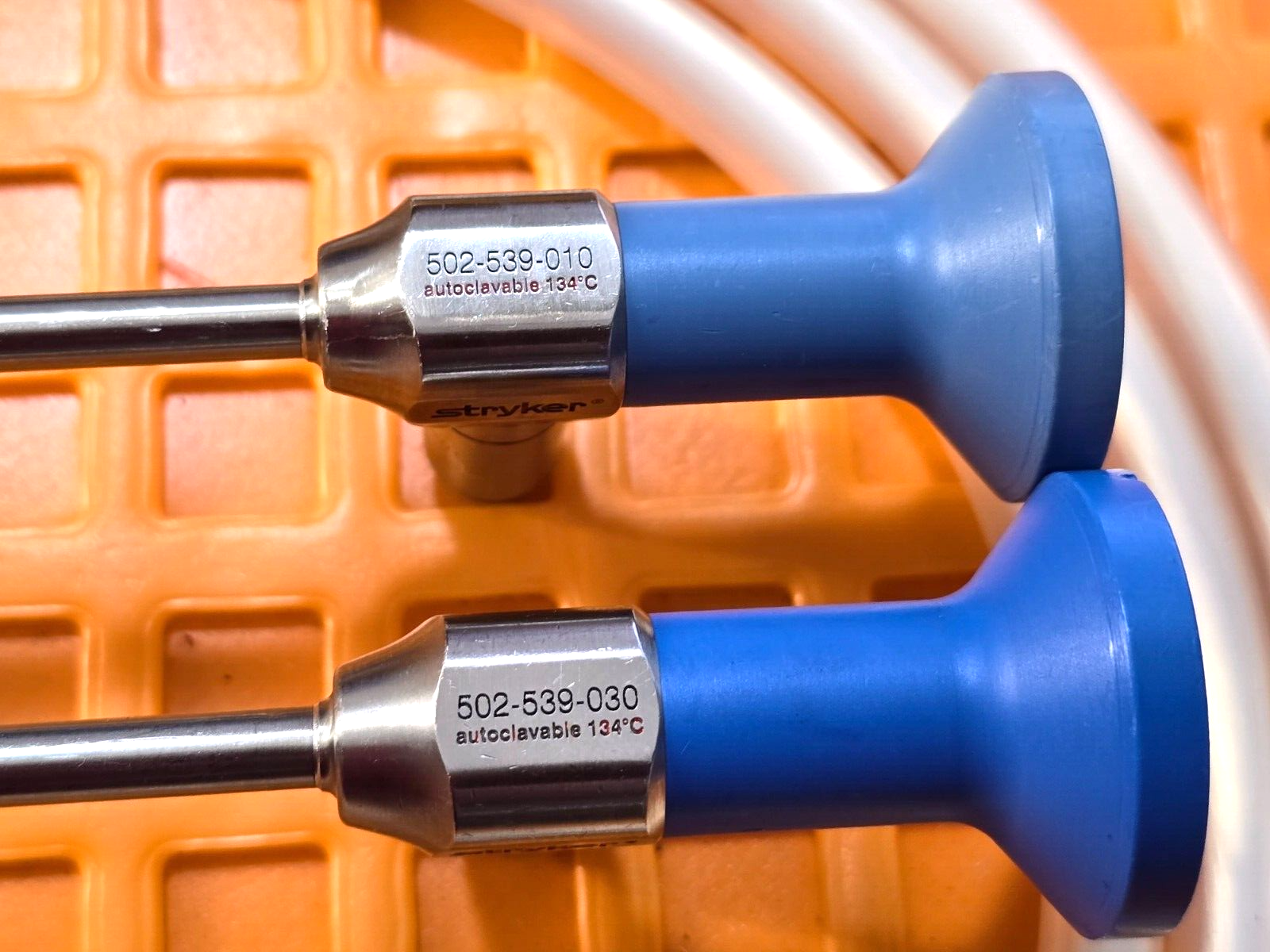 Stryker 502-539-030 IDEAL EYES 5mmx30 & 5mmx0* Deg Set & Fiber Optic Cable