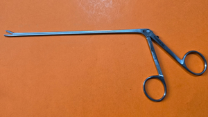 Codman 53-4002 Surgical Micro Decker Rongeur 6" Left Curved