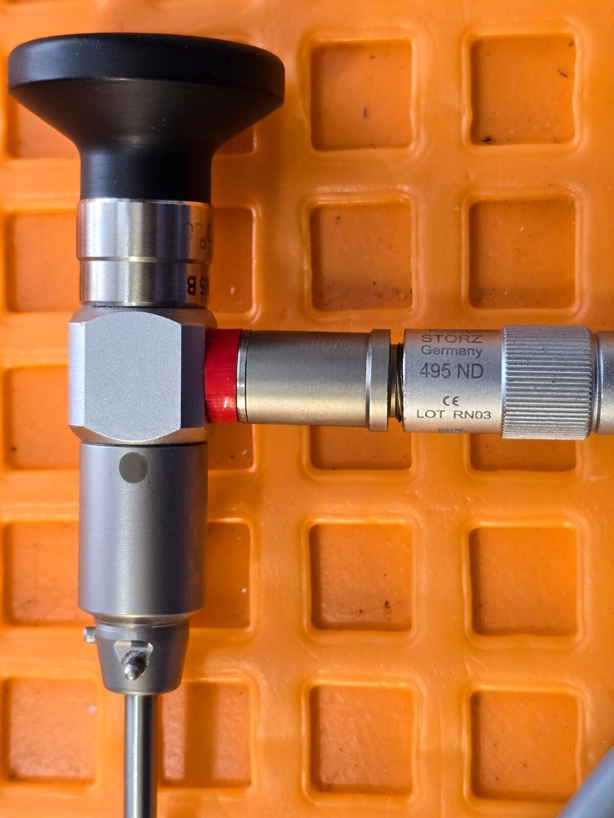 Karl Storz 495ND Fiberoptic Cable W- AED 4mm x 30* Arthroscope Autoclave