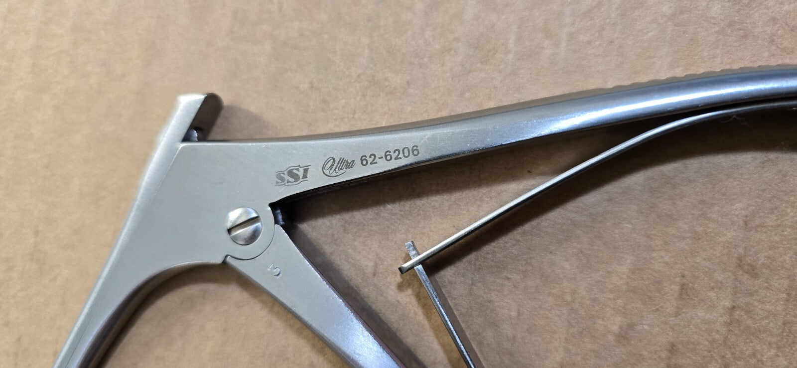 SSI 62-6206 Surgical ENT Kerrison Rongeurs 3mm x 90 Degree 4" Length