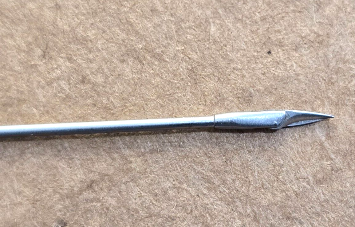 Karl Storz Surgical ENT Micro Scissors 12.5cm Straight Sharp Blades.