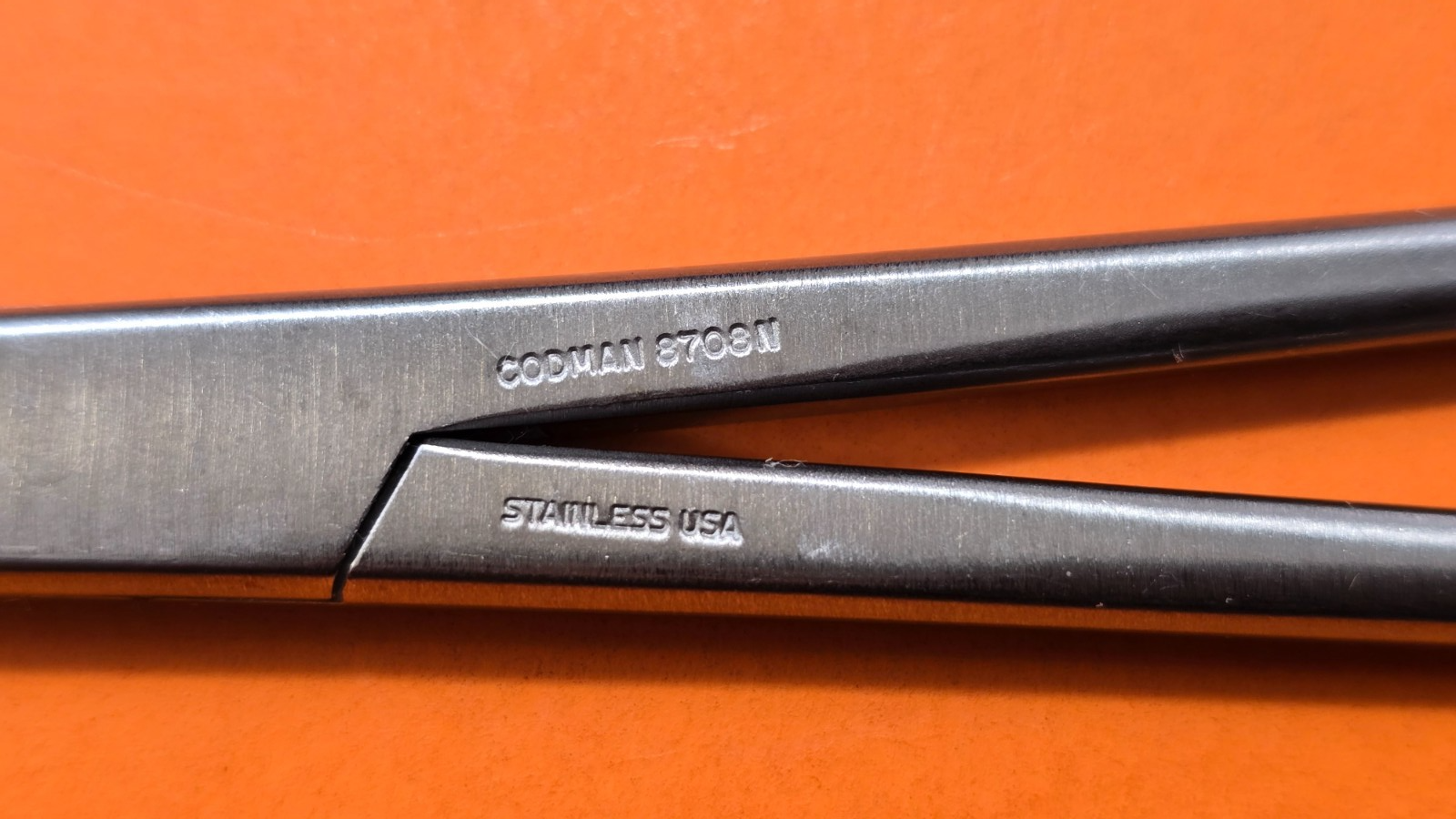 Codman 37-1522 Surgical  Masterson Hysterectomy Clamp Straight 10.5"