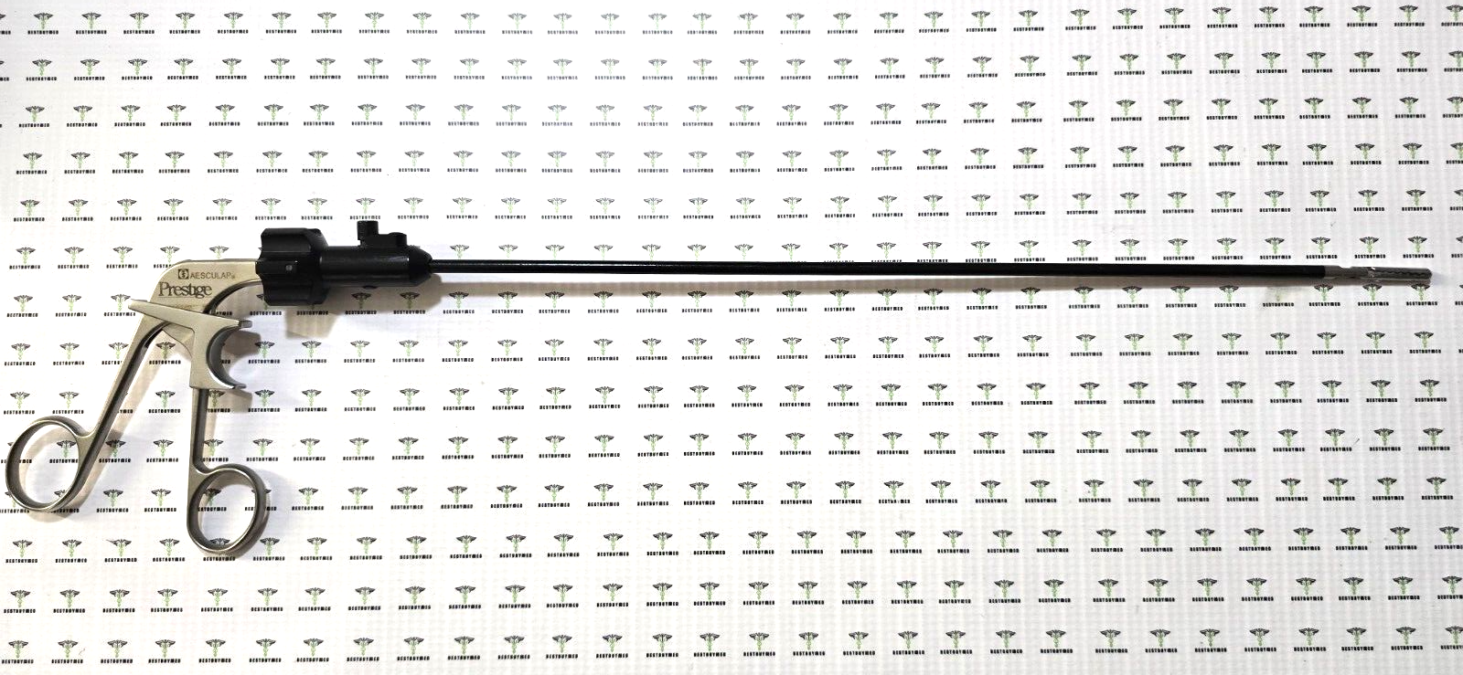 Aesculap 8360-10 Atraumatic Grasping Forceps 5mm x 36cm Double Action