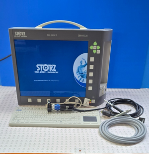 Karl Storz tele Pack X 20045020 Video Camera System W- Scope, Fiber Optic 495NE