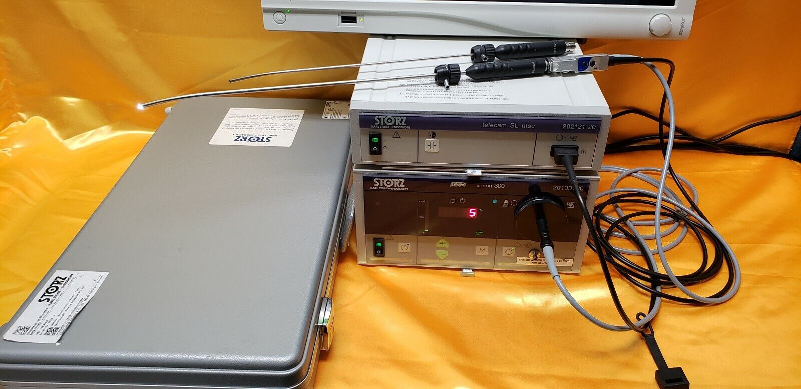 Storz 20262130 telecam DCI II Camera&Cable 10332BD1,Retromolar Intubation Scope