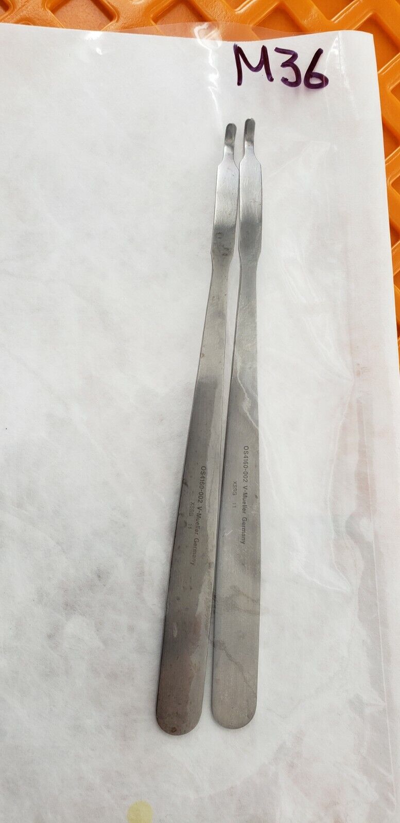 V.Mueller OS4160-002 Surgical Orthopedic Baby Hohmann Retractor 6"