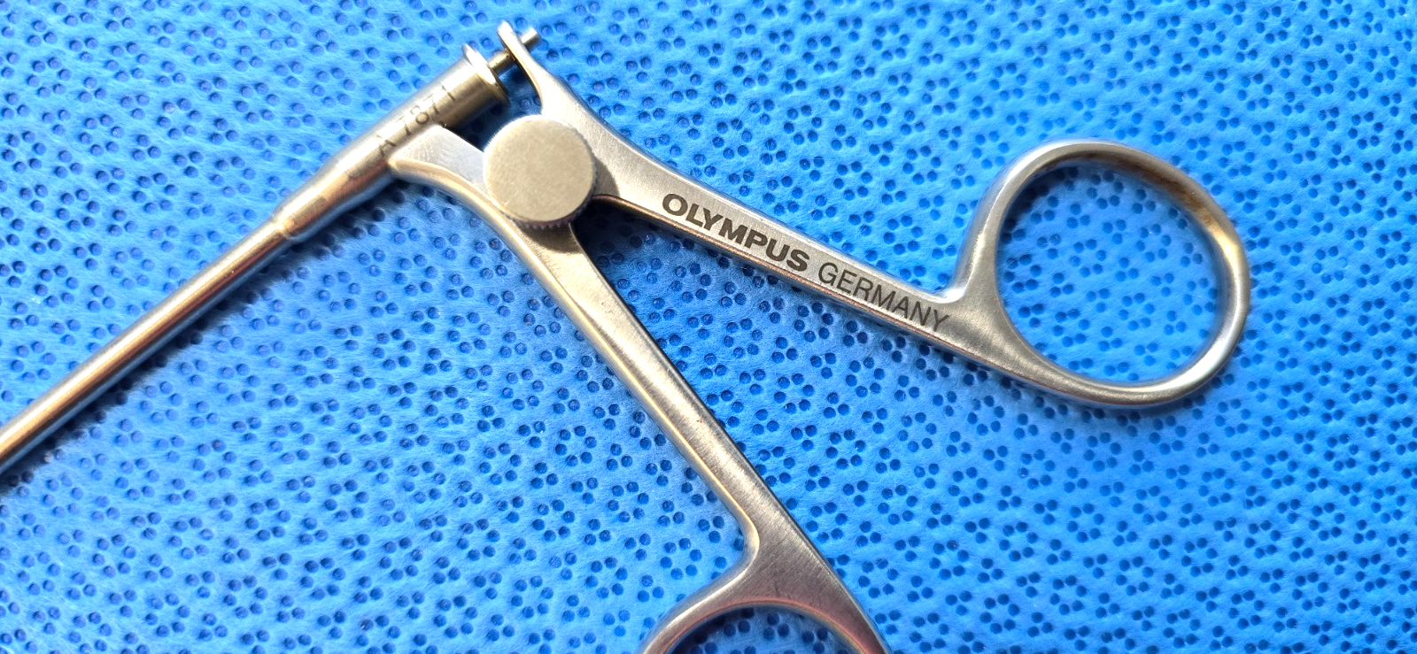 OLYMPUS A 7871 Surgical Wilde Rongeur Forceps Up Angle 5mm x 10mm Cup Jaws