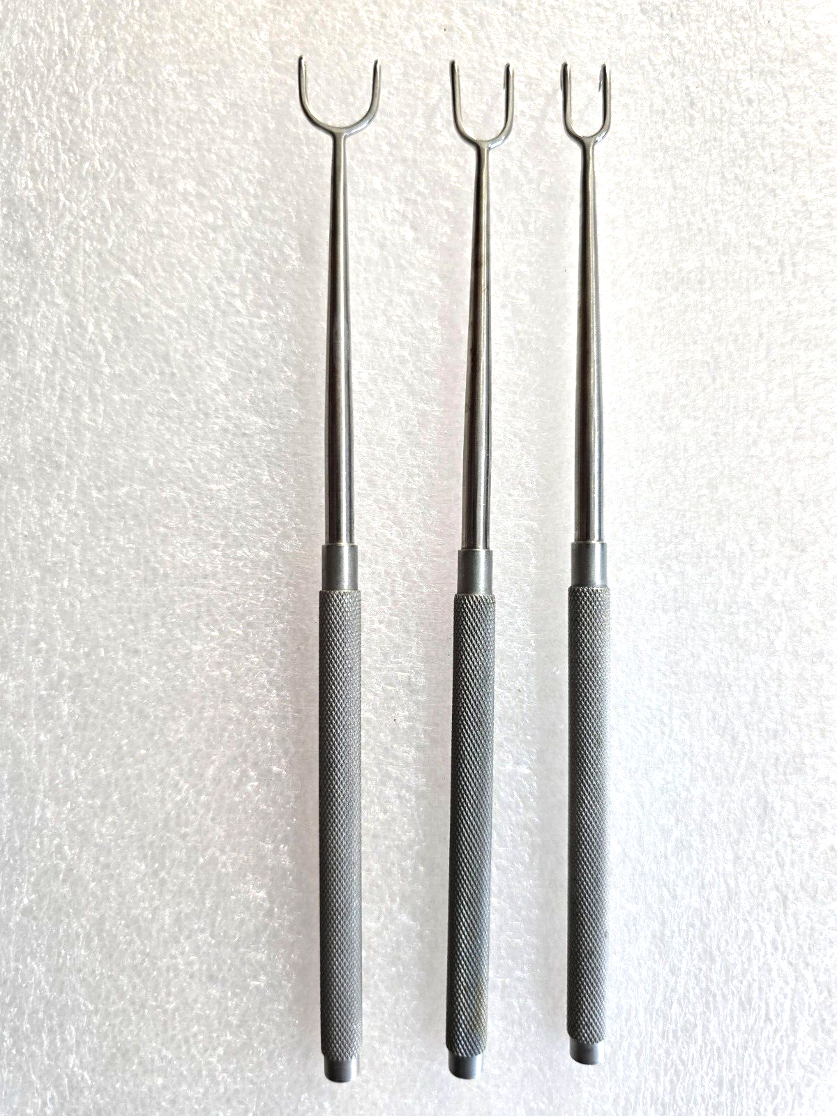 V.Mueller RH1135 Surgical Joseph Skin Hook 6.25" Double Prong 5,7,10mm Set