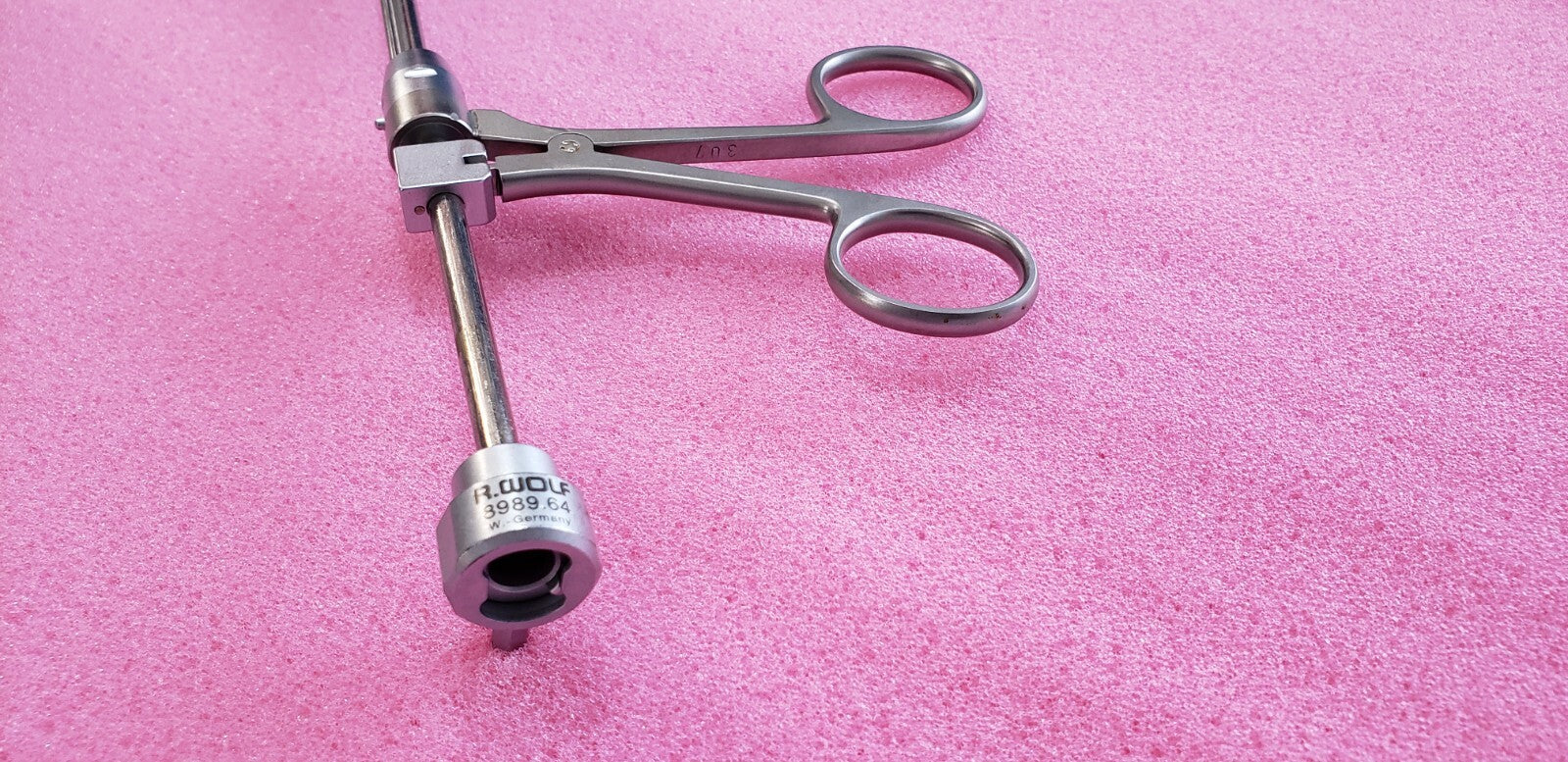 R.Wolf 8989.64 Laparoscopic Optical Scissors Curved Blades Single Action