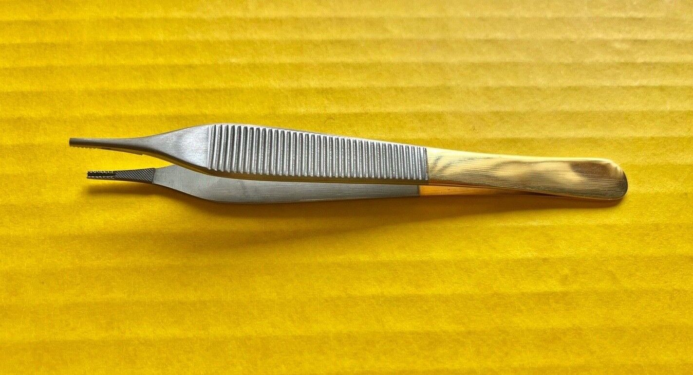 T/C Adson Brown Tissue Forceps, 4.75" REF: 18-400TC