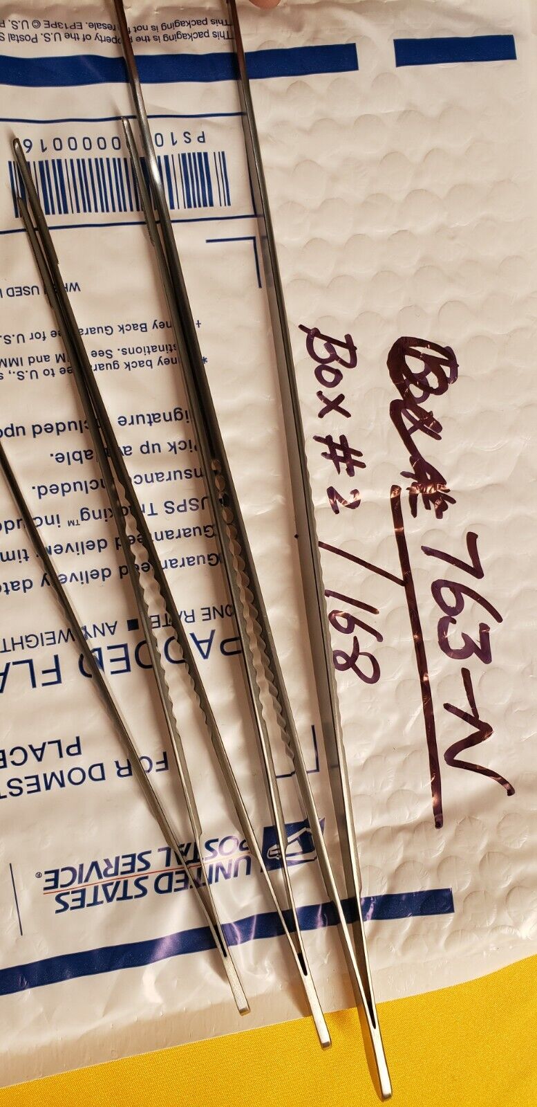Debakey Atraumatic Vascular Tissue Forceps 8",9.5",12" Set of 3 Premium Quality