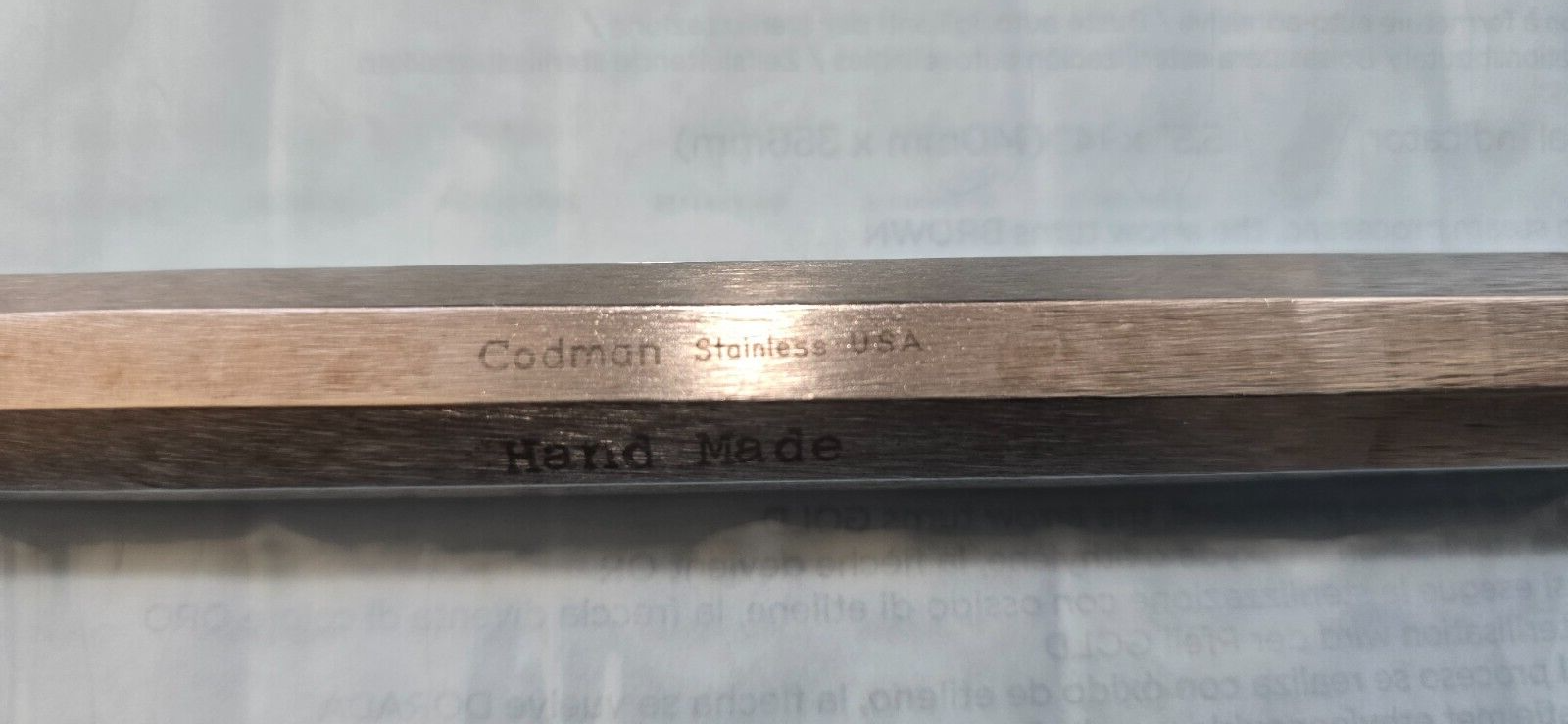 Codman Surgical Orthopedic Acetabular Gouge 8.5" Half Curved