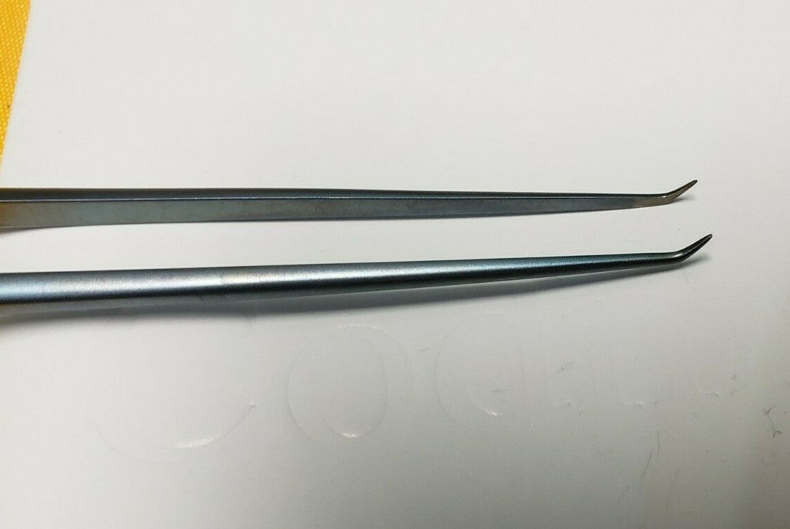 Codman 80-1677 Surgical Titanium Apfelbaum  Bipolar Forceps 45 deg down & Cord