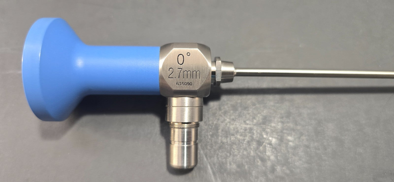 Stryker 2.7mm x 0° x 28cm Telescope with Fiber Optic Cable.