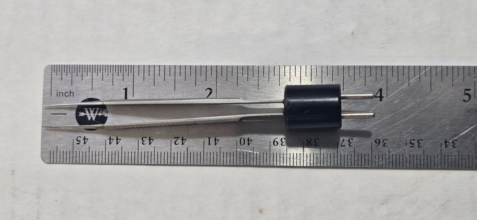 Valleylab T06016 McPherson Bipolar Forceps 3.5" Straight with Bipolar Cable