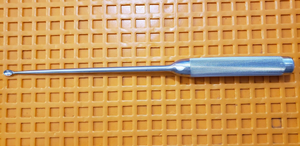 V.Mueller VM81-9121 Surgical Orthopedic Wallie-Heinig Curette 15" Size #2