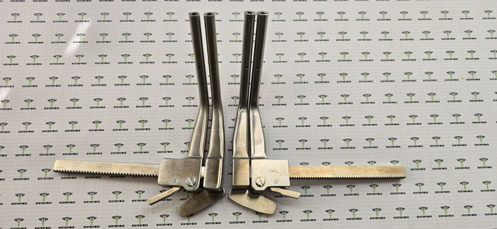 KOROS 7330-12 Orthopedic Spine Shadow Line Distractor Right &Left Set