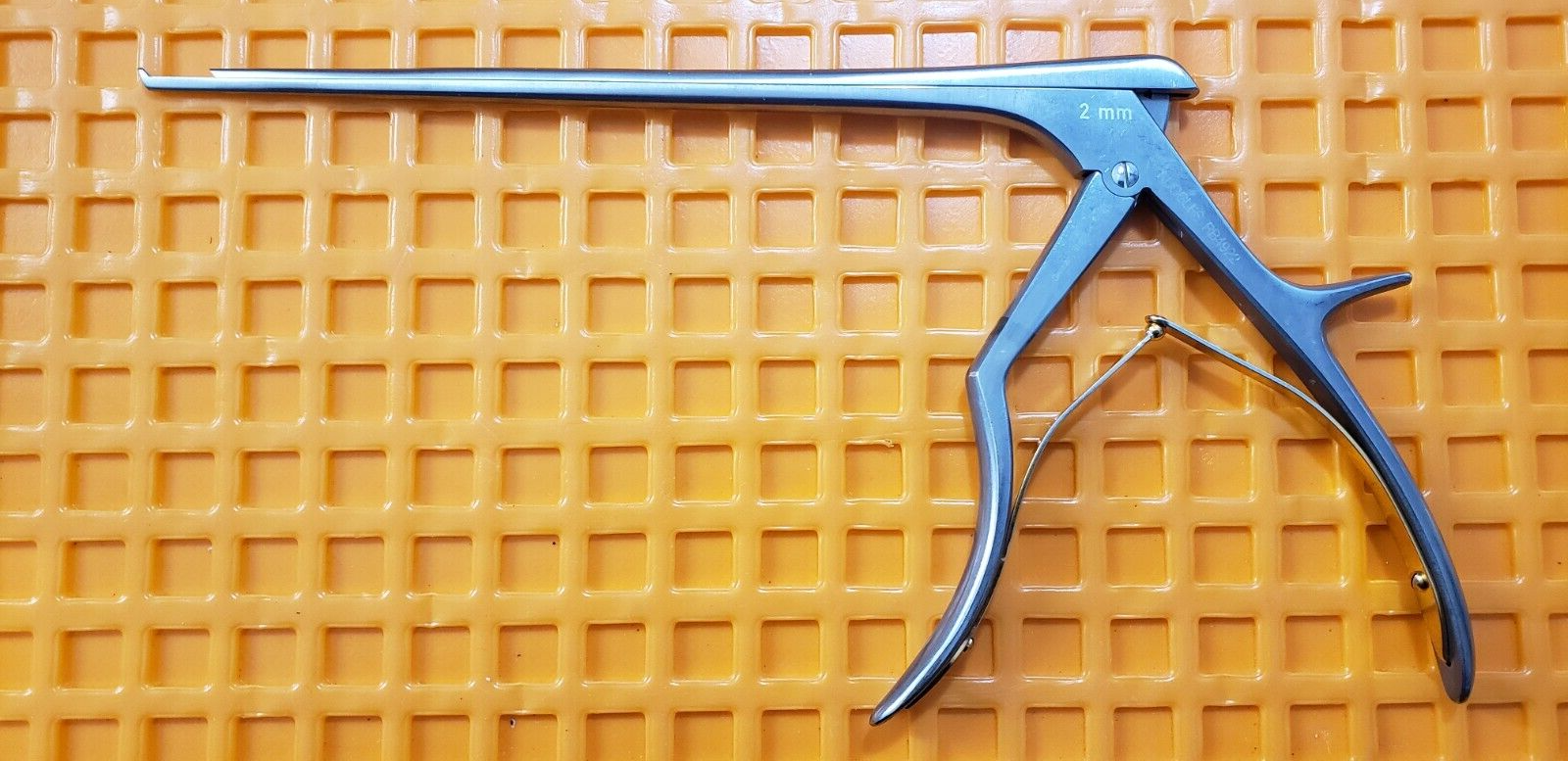 Ruggles RB4922 Surgical Orthopedic Kerrison Rongeurs 2mm Up 9" x40 Degree