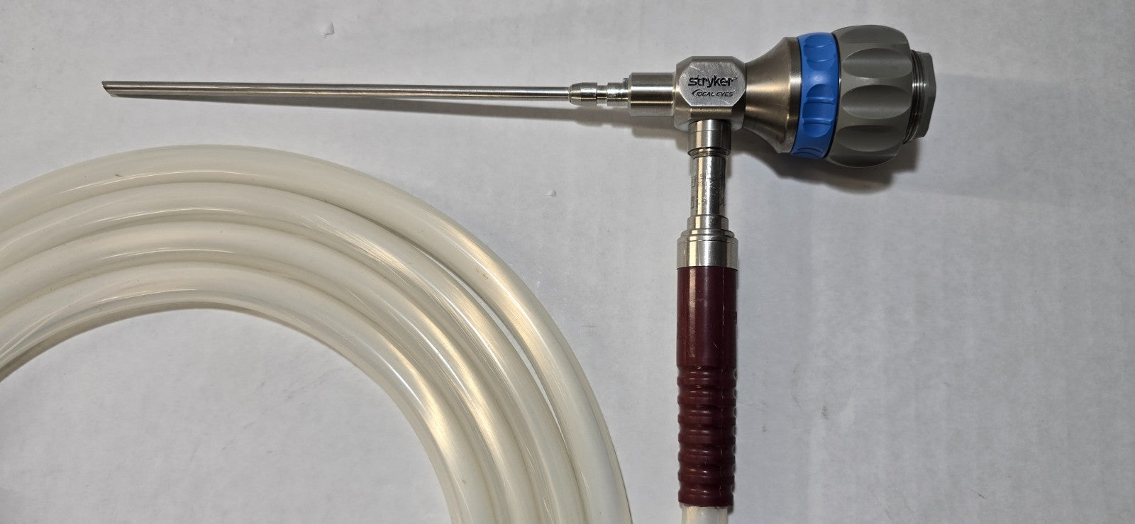 Stryker Arthroscope 4.0mm x 30° Speed Lock C-Mount  Adaptor & Fiber Optic Cable