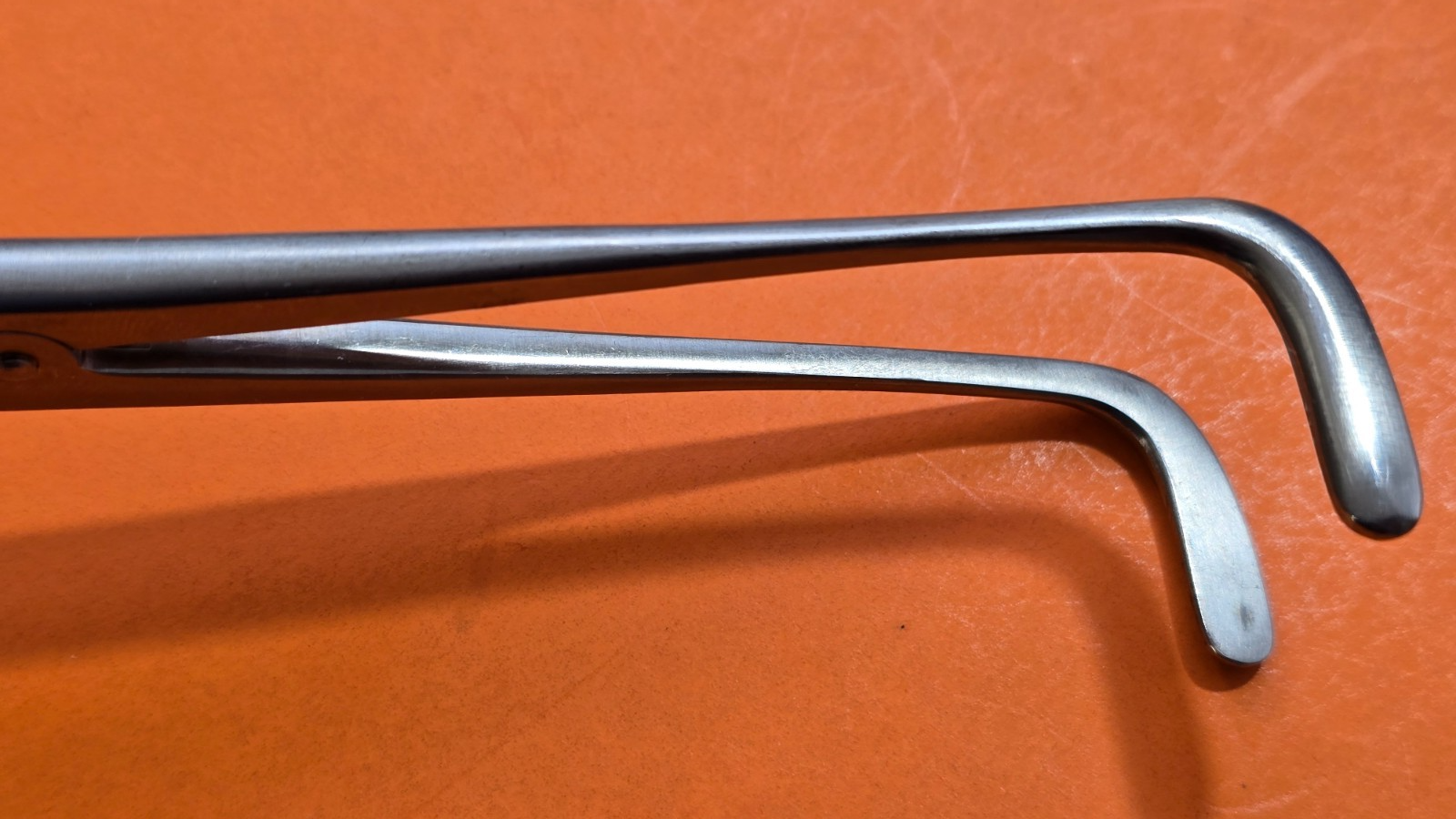 V. Mueller Surgical Millin Grasping Forceps 8.5" Angled Shanks REF: GU 8570