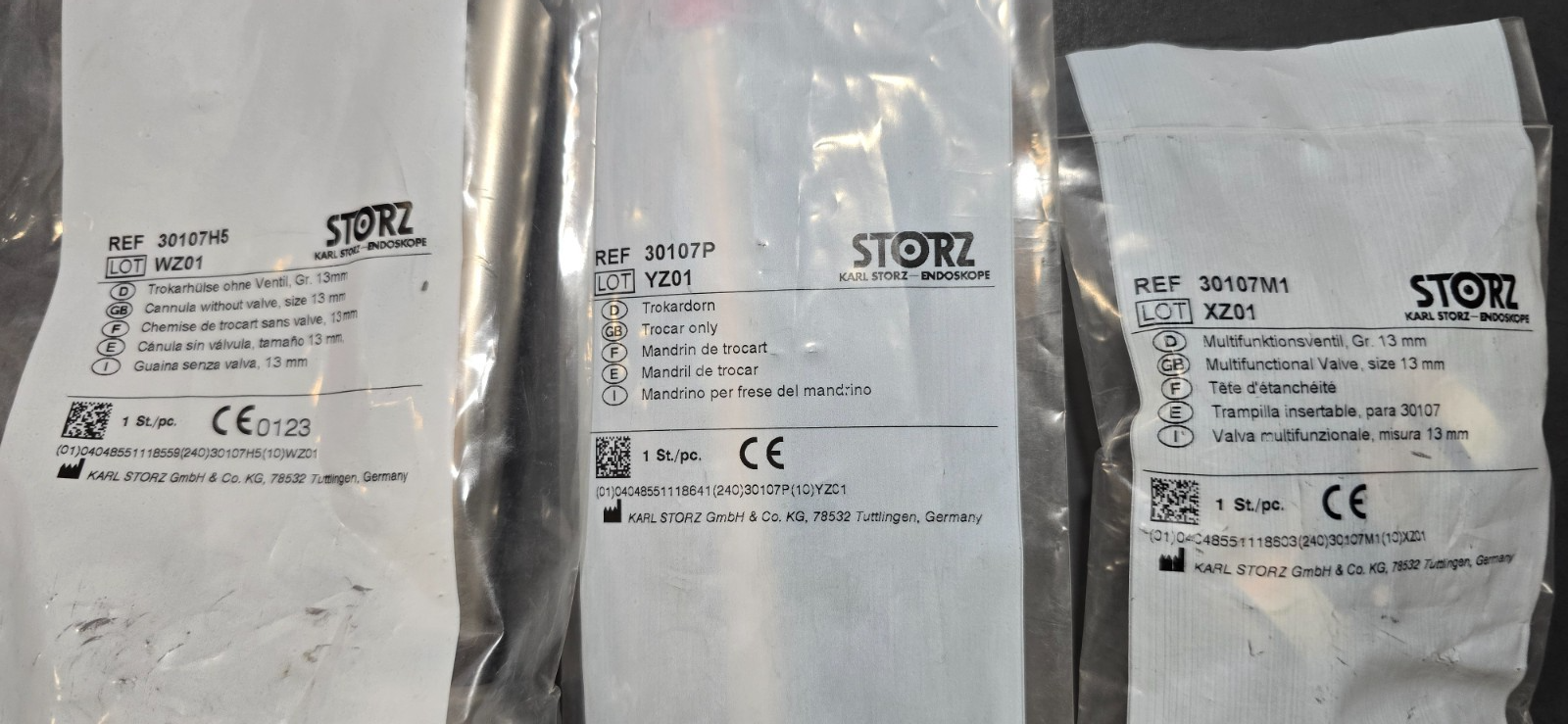 Karl Storz 3017 H5 HiCap Endo Tip Cannula 13mm with Obturator