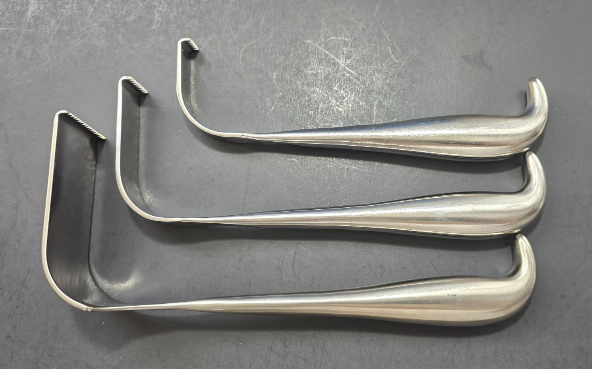 Jarit 200-190 ,200-191,200-192 Surgical Meyerding Retractor Set of 3